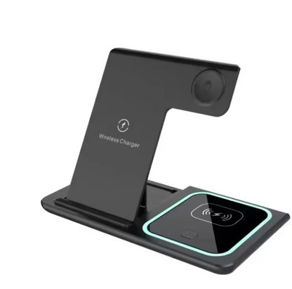 3-in-1 Wireless Charging Station — iPhone, Apple Watch & AirPods